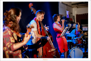 concert groupe musique jazz lyonnais soiree artistique takamouv mischief 4tet quartet credit photo elsa dpz takamouv