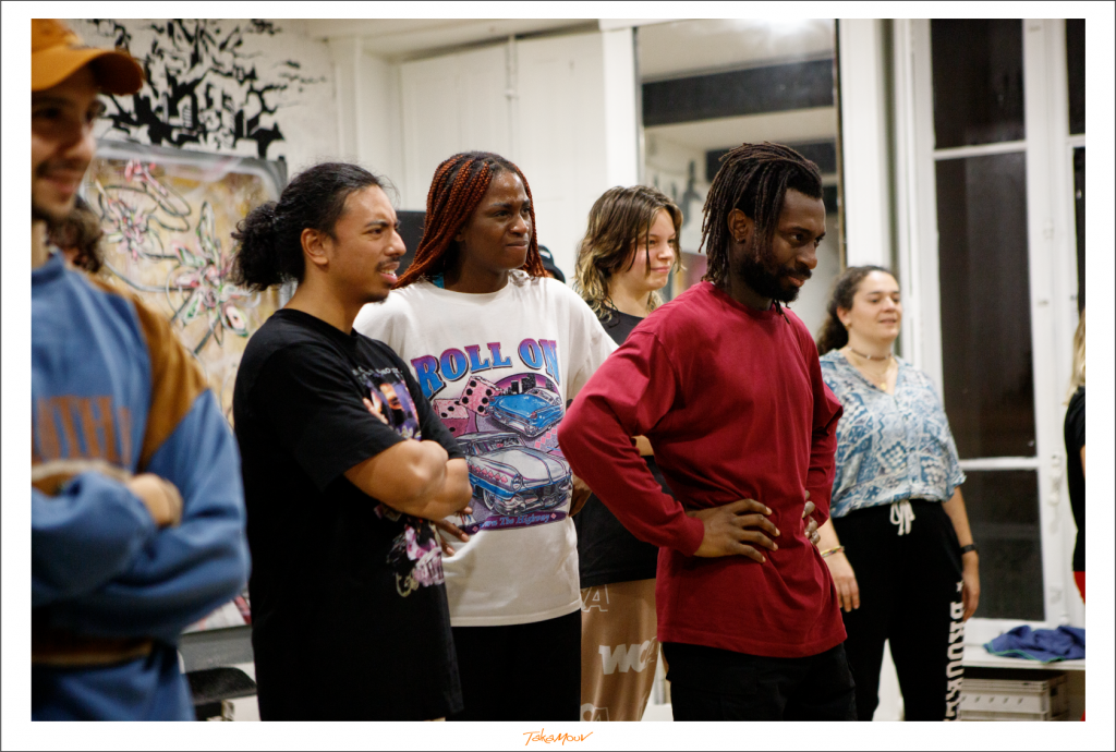 stage de danse hip hop freestyle avec Luffy, invité par TakaMouv, centre de danse hip hop situé à lyon centre, dans le cadre de ses workshops saison 2022 2023