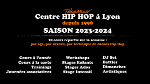 Cours de danses Hip Hop à Lyon : TakaMouv centre de danse Hip Hop depuis 1998
